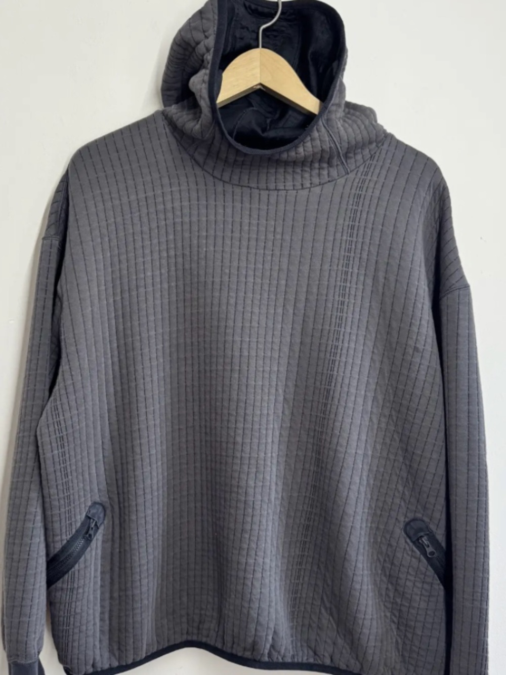 Nike Tech Pack Therma-FIT ADV technical hoodie in Anthracite grey, size S